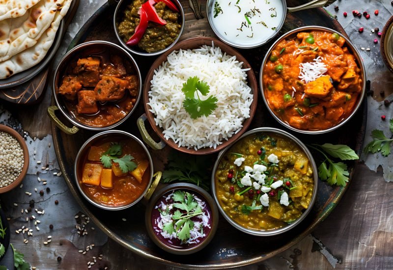 variety-dishes-including-rice-rice-vegetables